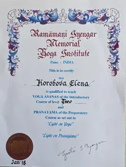 2018 - Iyengar - India Pune